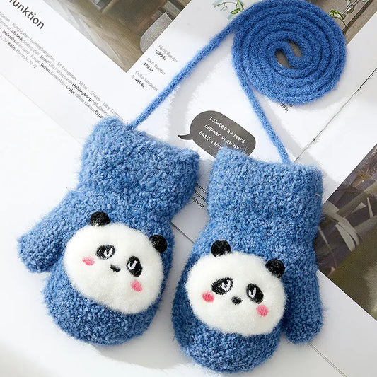 Manoplas de Invierno para Bebé, con Mascota