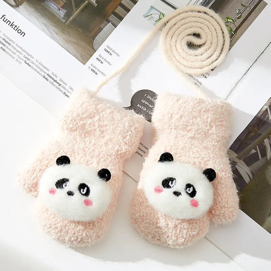 Manoplas de Invierno para Bebé, con Mascota